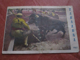 Toros De TARAZONA - Fiestas De San Agustin-Festejos Taurinos - 27, 28, 29 Y 30 De Agosto 1967 (Programme) - Programme