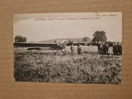 Carte  Aéroplane Avant Départ BELLEGARDE PHOTO LUQUET - Bellegarde