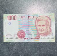 ITALY   Bank Note  1000  Lire 1990    ~~L@@K~~ - 1000 Liras