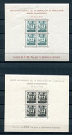 1945.ESPAÑA.BARCELONA.EDIFIL NE27/NE28**.NUEVAS SIN FIJASELLOS(MNH).CATALOGO 114€ - Barcelona