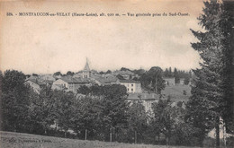 MONTFAUCON-en-VELAY (Haute-Loire) - Vue Générale Prise Du Sud-Ouest - Montfaucon En Velay