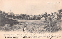 MONTFAUCON-en-VELAY (Haute-Loire) - Vieille Ville - Précurseur Voyagé 1903 - Montfaucon En Velay