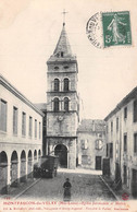 MONTFAUCON-en-VELAY (Haute-Loire) - Eglise Paroissiale Et Mairie - Montfaucon En Velay