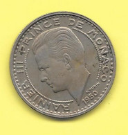 MONACO :  Pièce De 100 Francs Rainier III Année 1950 - 1949-1956 Anciens Francs