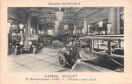 23-458 : PARIS. MONDIAL AUTOMOBILE. GABRIEL DRIGUET. BOULEVARD RASPAIL. - Zonder Classificatie