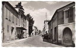 CPSM Photo Mane Près De Forcalquier 04 Alpes Haute Provence  Route Nationale Vieux Tacot éditions De France à Marseille - Forcalquier