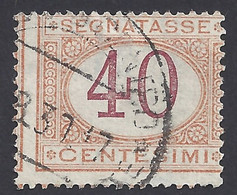 ITALIA 1870 - Sassone S8° - Segnatasse | - Taxe