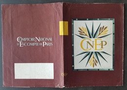 PROTÈGE-LIVRE - Comptoir National D'Escompte De PARIS (C.N.E.P.) - Illustration A-M.CASSANDRE ... (Format 15x21) - Bank & Versicherung