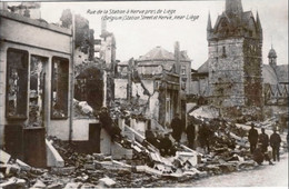 HERVE - Ruines - Rue De La Station - Herve