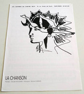 Partition Moderne Sheet Music CLAUDE NOUGARO : La Chanson * 90's - Chansonniers