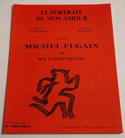 Partition Sheet Music MICHEL FUGAIN : Le Portrait De Mon Amour - Song Books
