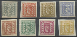 Autriche - Österreich - Austria Journaux 1922 Y&T N°J56 à 63 - Michel N°ZM409D à 415D * - Mercure - Journaux