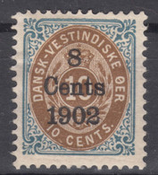 Denmark Danish Antilles (West India) 1902 Normal Frame Mi#26 I, Mint Hinged - Danemark (Antilles)