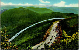 New York Adirondacks View Of Parking Lot On Memorial Highway At Whiteface Mountain - Adirondack