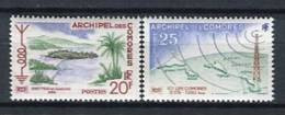 Comores 1960. Yvert 17-18 ** MNH. - Andere & Zonder Classificatie