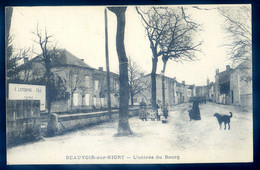 Cpa Du 79  Beauvoir Sur Niort -- Entrée Du Bourg   Aout22-100 - Beauvoir Sur Niort