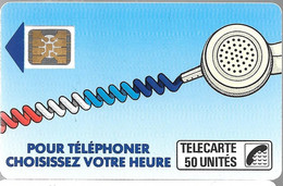 CARTE-PUBLIC-Ko08.430-50U-SC4On- R° Mat -Puce 7-CORDON BLEU-4 TGE 3313-Utilisé-TBE/RARE - Telefonschnur (Cordon)