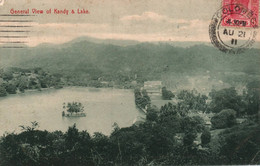 Kandy - And Lake - General View - Sri Lanka , Ceylon - Sri Lanka (Ceylon)