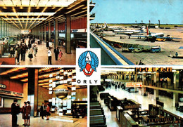 16751 AEROPORT DE PARIS ORLY Le Hall De Stationnement Point De Rendez Vous, La Galerie Marchande (Avion,  Aviation - Vliegvelden