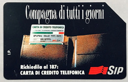 ⭐1995 - Italy SIP Compagna Di Tutti I Giorni (Exp.Dec'95) - L5000 Phone Card Used⭐ - Pubbliche Ordinarie