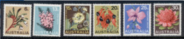 ⭕1968 - Australia State Flowers - Set 6 Stamps MLH⭕ - Mint Stamps