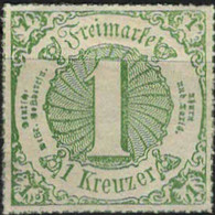 ( 01455-1 ) MiNr.41 Altdeutschland Thurn Und Taxis 1865 Ziffern Im Quatrat - Ohne Gummi - Postfris