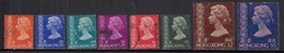 8 Diff.,  QE II Definitive, Hong Kong Used 1973 - Oblitérés