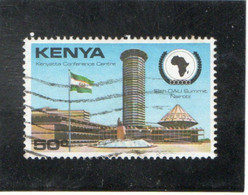 KENYA   1981  Y.T. N° 186  à  190  Incomplet  Oblitéré  186 - Kenya (1963-...)