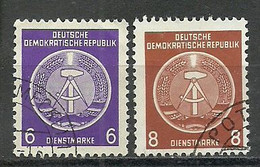 Germany; 1954 Official Stamps - Afgestempeld