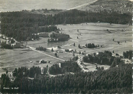 Postcard Switzerland Crans Le Golf Aerial 1964 - Crans