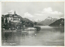 Postcard Switzerland Hertenstein Hotel Pilatus - Stein