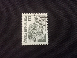 CZ 2022 Yvert 1003 Oblitéré UsedPresse D’impression Rotative à Plat Des Timbres Poste - Used Stamps