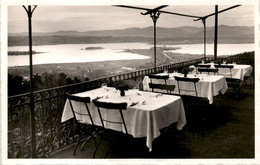 Hotel Luegeten Pfäffikon - Blick Von Der Terrasse Gegen Rapperswil (4294) - Pfäffikon