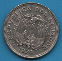 ECUADOR 1 SUCRE 1974 KM# 83 Général Antonio José De Sucre - Equateur