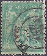 FRANCIA 1876 YVERT 64  45 EUROS - 1876-1878 Sage (Type I)