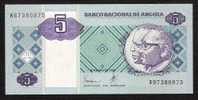 ANGOLA P144   5   KWANZAS  1999   #WB     UNC. - Angola