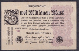 Germany - 1923 - 2 000 000 Mark  - Wmk  Small Circles.. R103c.. XF - 2 Mio. Mark