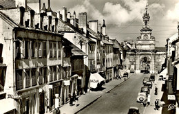 PONTARLIER AVENUE DE LA REPUBLIQUE COMMERCES TAILLEUR TAXI BAZAR FERS ET METAUX VETEMENTS 1959 - Pontarlier