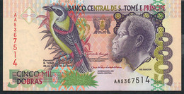 SAO TOME E PRINCIPE P65c 5000 DOBRAS 2004 #AA   UNC. - San Tomé Y Príncipe