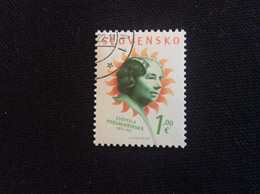 2022 Yvert 847  Oblitéré Ludmila Podjavorinska Poétesse - Used Stamps