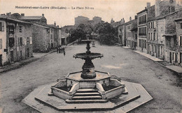 MONISTROL-sur-LOIRE (Haute-Loire) - La Place Néron - Fontaine - Monistrol Sur Loire