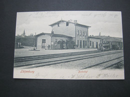 LÜTJENBURG , Bahnhof , Seltene Ansichtskarte Um 1905 - Lütjenburg