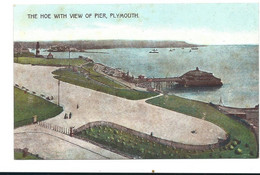 Plymouth Postcard Devon Hoe And Pier Unused - Plymouth