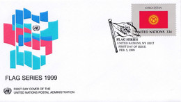 United Nations, Kyrgyzstan, 1999 - Enveloppes
