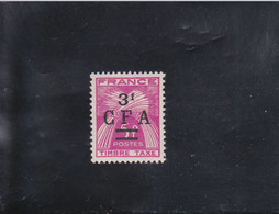 3F SUR 5F ROSE-LILAS  NEUF ** N° 40 YVERT ET TELLIER 1949-50 - Impuestos