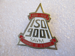 PIN'S   KODAK    ISO 9001 - Fotografie