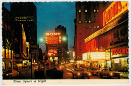 TIMES  SQUARE  AT  NIGHTT   NEW YORK     (NUOVA) - Time Square