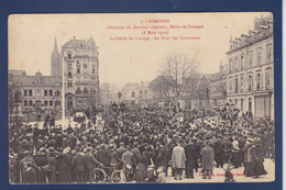 CPA [87] Haute-Vienne > Limoges Funérailles Du Docteur Chénieux écrite - Limoges