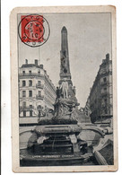 Lyon Monument Carnot - Pseudo-entier - Carte Avec Semeuse 1910 - !!! état Moyen - Pseudo Privé-postwaardestukken