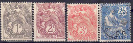 YT 20 à 23,28 - Used Stamps